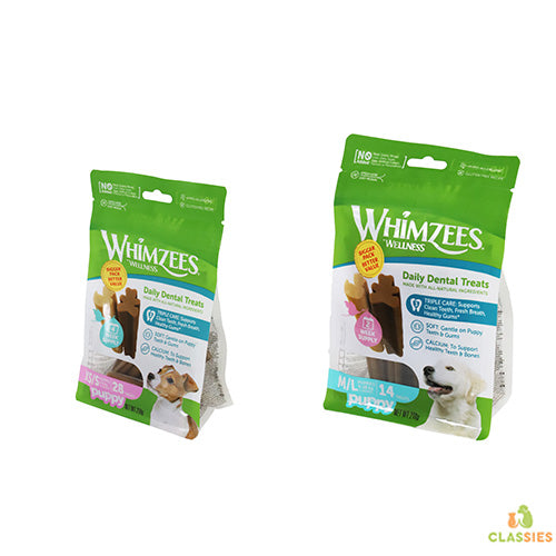 Whimzees dental stix puppy - puppy pakket
