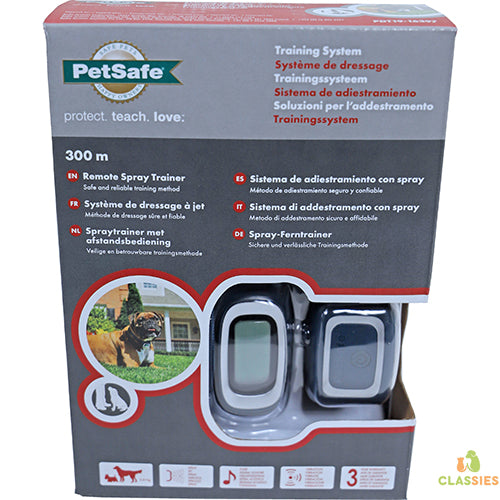 Dresseur de chiens PetSafe avec spray et télécommande, 300 mètres