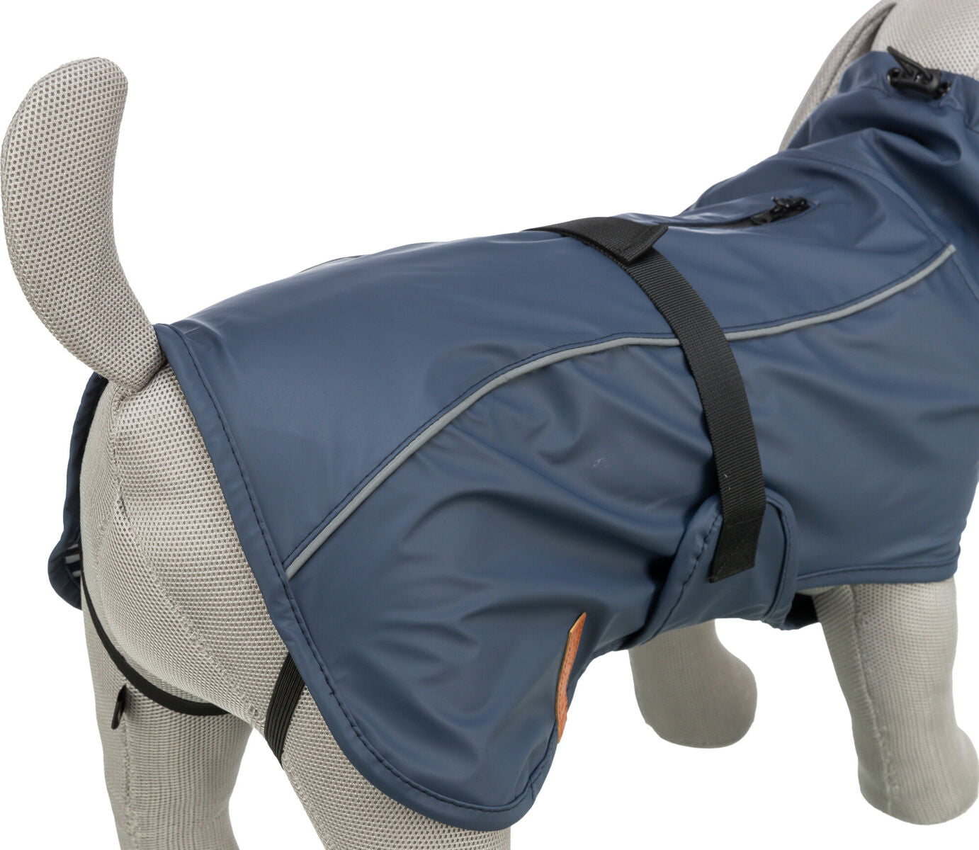 Trixie Be Nordic Regenjas voor Honden - Husum Blauw Type