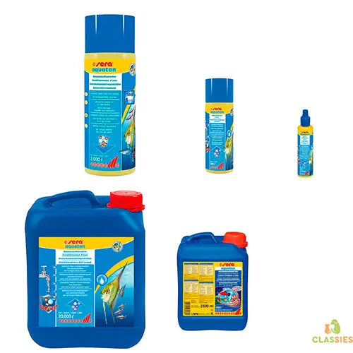 sera aquatan 50 - 100 - 250 - 500 - 2500 - 5000 ml Classies