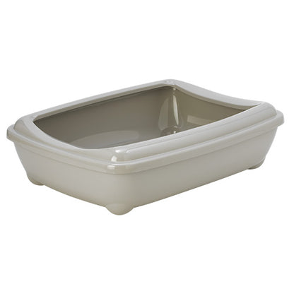 Moderna Open Kattenbak met Rand - Afmetingen: 57x43x15 cm -  Verkrijgbaar in 3 kleuren