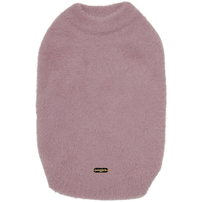 Jack and Vanilla Dogwalk Sweater Plush Milano - Zachte Warme Hondentrui - Kleur: Roze - Verkrijgbaar in 6 maten