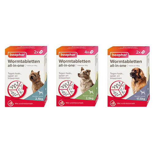 Beaphar Wormtabletten All-in-One Voor Honden