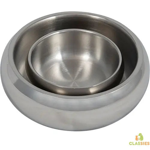Jack and Vanilla dubbelwandige inox kom Classies