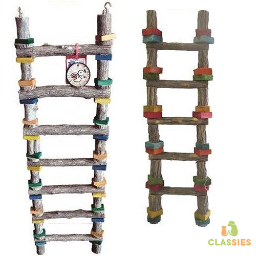 Toyzo - Échelle en bois à 5 marches - Longueur : 54 cm