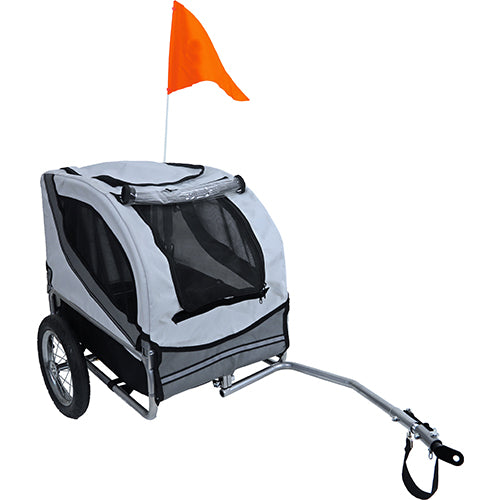 Boony Fietskar runner 1 rood - grijs tot 25 kg
