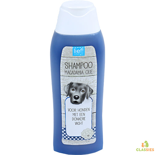 lief! vachtverzorging shampoo donkere vacht, 300 ml.