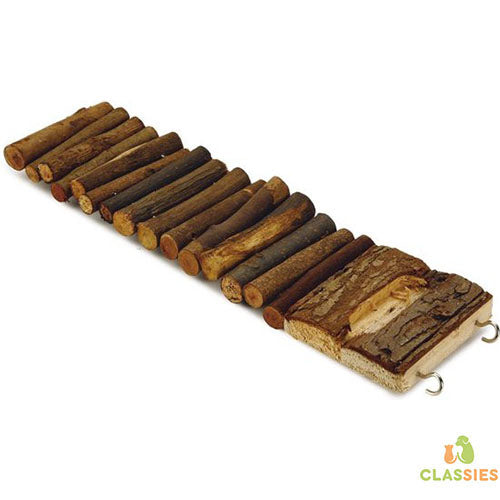 Beeztees Alfy Play Bridge – Jouets pour rongeurs – Bois – 27 x 7 x 1 cm