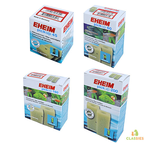 Cartouches filtrantes Eheim Pickup 45 - 60 - 160 - 200