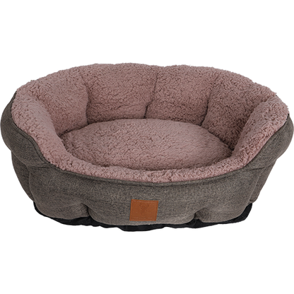 Boony Est 1941 zachte teddymand highland mauve-roze - 3 maten