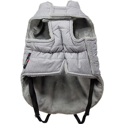Jack and Vanilla 5th Avenue Dogwalk jas met fleece grijs