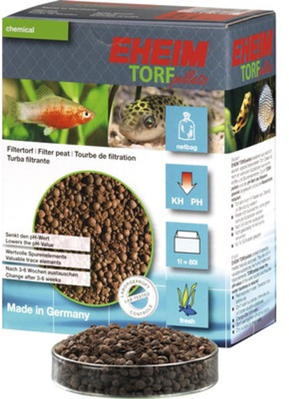 Eheim Torf pellets met perlonzak  1 liter