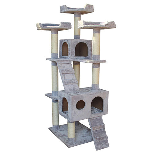 Griffoir Jack and Vanilla Belle Gris - 50 x 50 x 170 cm