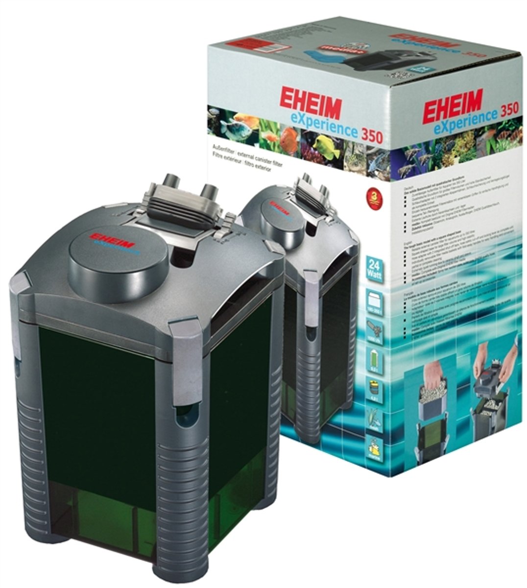 EHEIM buitenfilter eXperience 350 met filtermassa