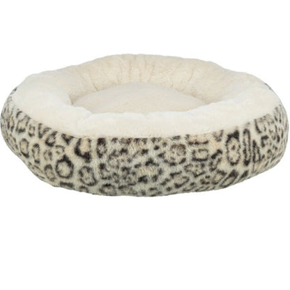 Trixie mand Leo rond bruin - crème - 50 cm