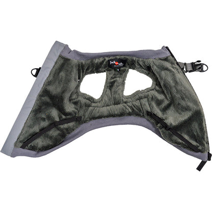 Jack and Vanilla Dogwalk Jacket Harness London - Hondenjas met Harnas - Grijs - Verkrijgbaar in 7 maten