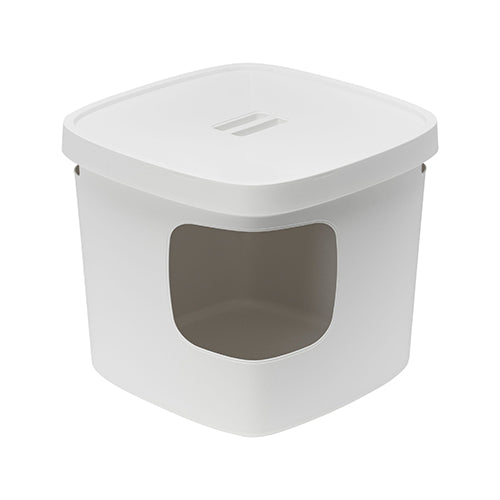 Moderna kattentoilet cubana soft white - 43 x 49,5 x 49,5 cm