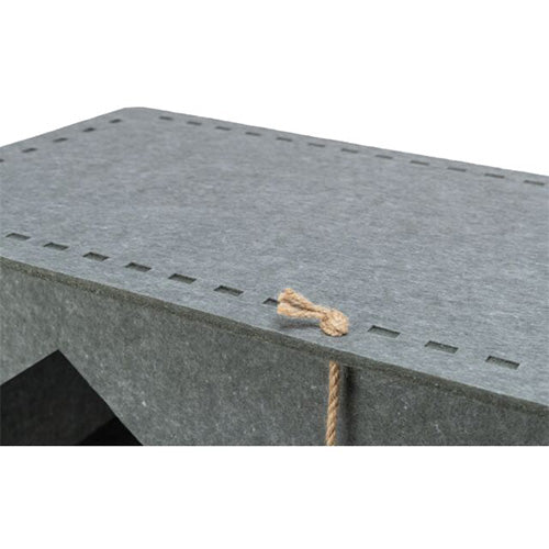 Trixie Schuilplaats Lene - Kattenhuis uit Vilt - Afmetingen: 54×30×35 cm