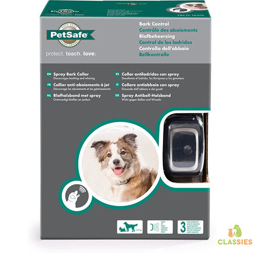 Collier anti-aboiement Petsafe avec spray