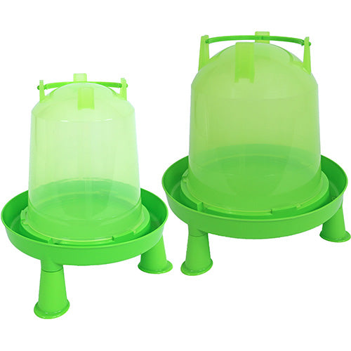 Boon drinkfontein bajonet - op poot groen - 3 - 7 liter