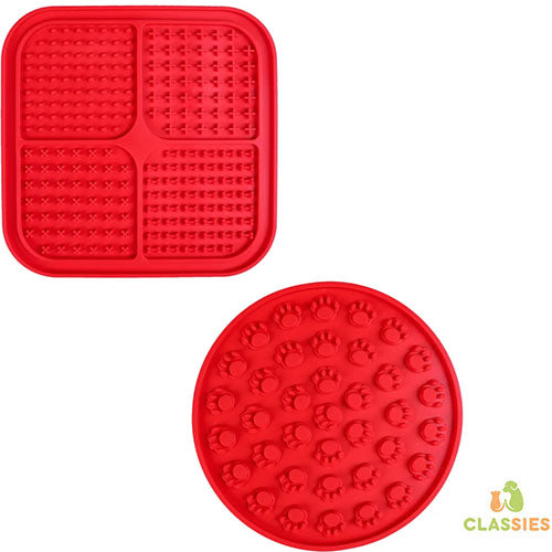 Wouapy Likmat met Zuignappen - Slowfeeder voor Honden of Katten - Verkrijgbaar in 2 modellen