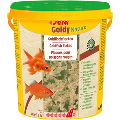 Nourriture pour poissons rouges sera Goldy Nature en différentes tailles