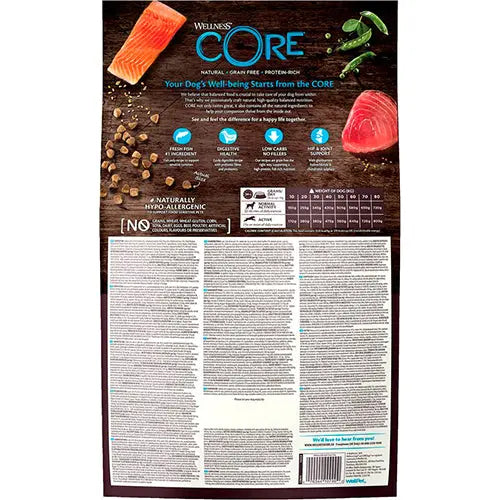 Well Core Hond Dry Droogvoer-Zalm/Tonijn-10kg 2ee89c-2
