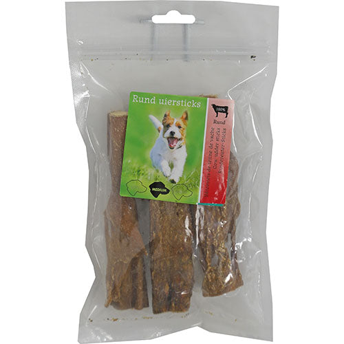 Boon Natuurlijke Snack Runder Uiersticks 100 gram Classies