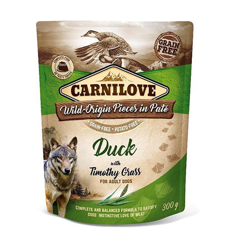 Carnilove meat pate 300 gr eend