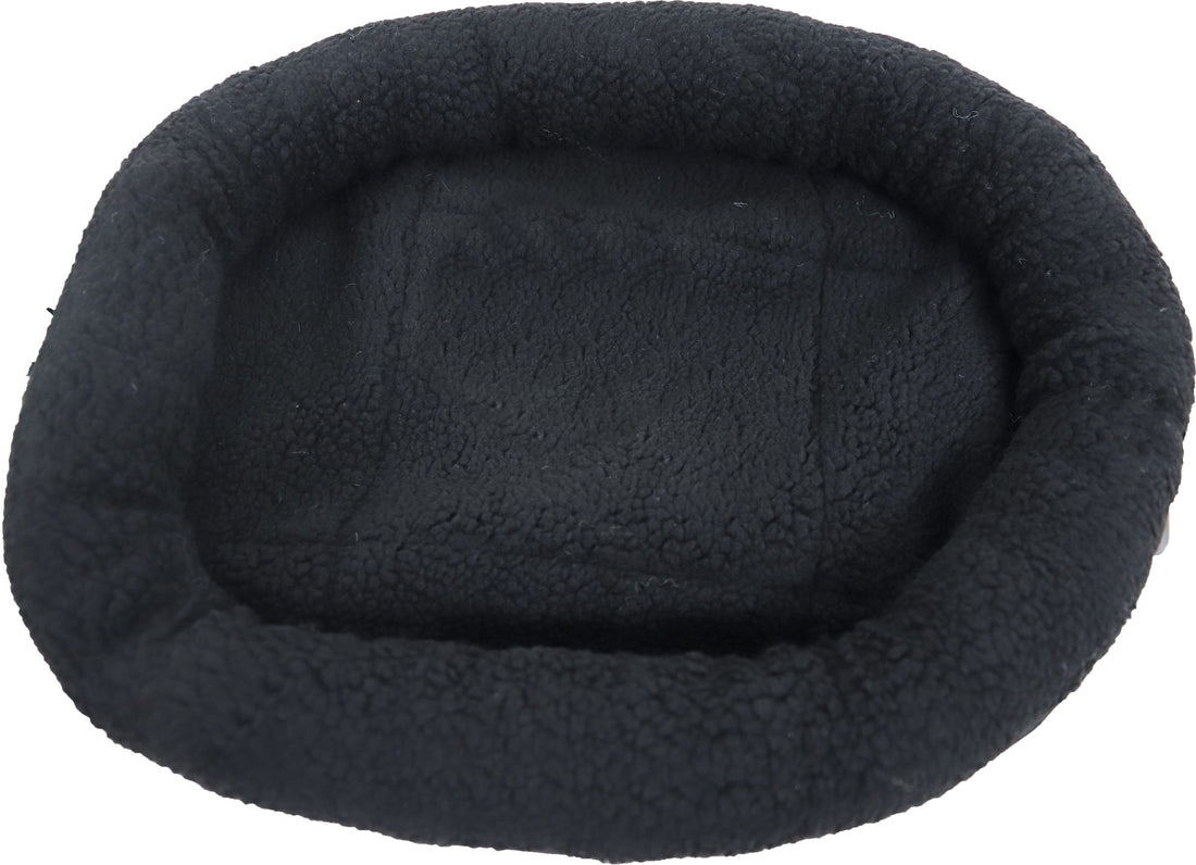 Kattenmand Schapenwol - 48 cm - Zwart