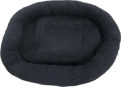 Kattenmand Schapenwol - 48 cm - Zwart