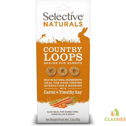 Supreme Selective Naturals Country Loops - Knaagdiersnack - 80 g
