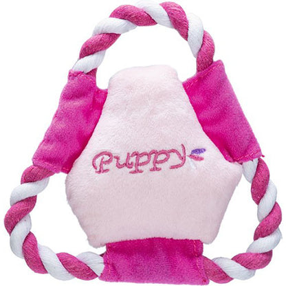 Karlie Puppyspeelgoed Frisbee Roze of Lichtblauw - 17 cm
