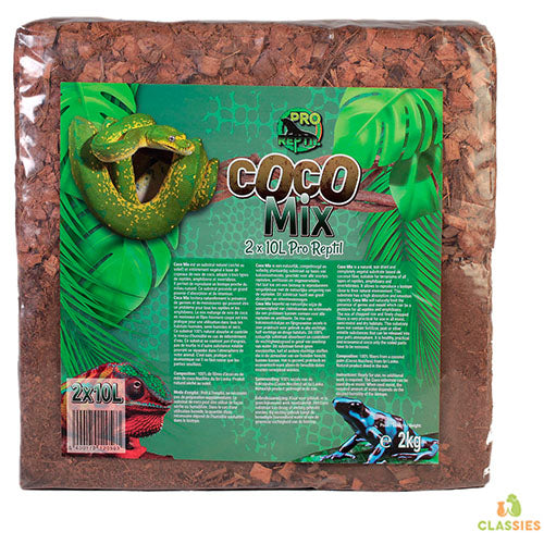 Coco Mix 10L Terre + 10L Husk Pro Reptil