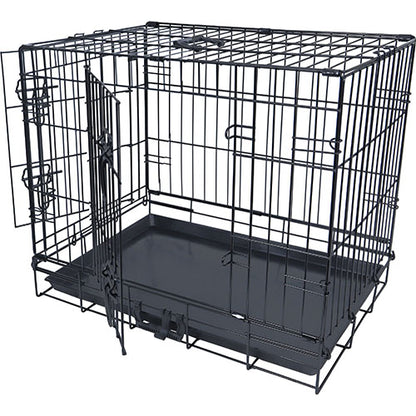 Boon Premium Draadkooi/ Honden Bench - 2-deurs met plastic lade - Verkrijgbaar in 4 maten