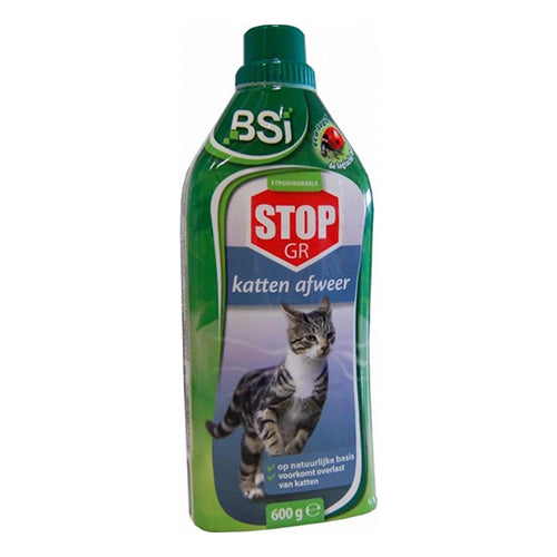 BSI - Stop Granuaat Kat - Katten verjagen - Afweer van katten - 600 g voor 60 m²