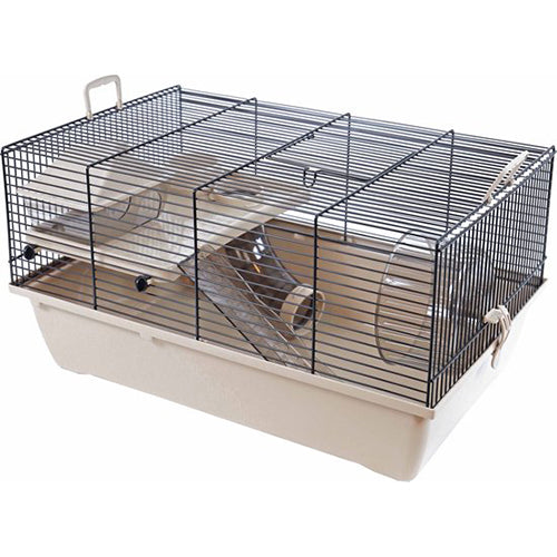 Interzoo Pinky1 Mocca - Hamsterkooi -  50 x 33 x 27 cm