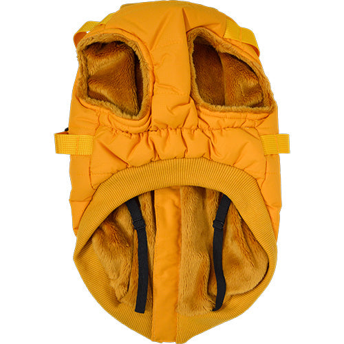 Jack and Vanilla Dogwalk Jacket Harness London - Hondenjas met Harnas - Geel - Verkrijgbaar in 7 maten