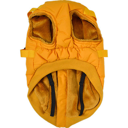 Jack and Vanilla Dogwalk Jacket Harness London - Hondenjas met Harnas - Geel - Verkrijgbaar in 7 maten