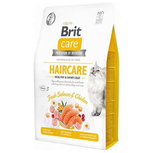Brit care shiny coat zalm en kip 2 kg