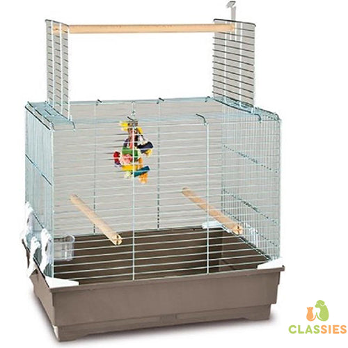Vogelkooi  Ivonne Chroom 66 x 45 x 60 Cm