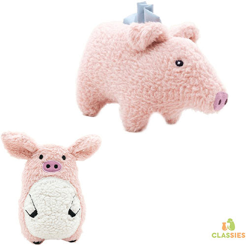 Jouets pour chiots Jack et Vanille BarnYard - porcelet - cochon - 18 cm