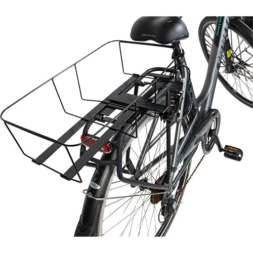Animal Boulevard Travel Fietsmand &amp; Draagtas Voor Achteraan - Grijs - 32x48x45 cm