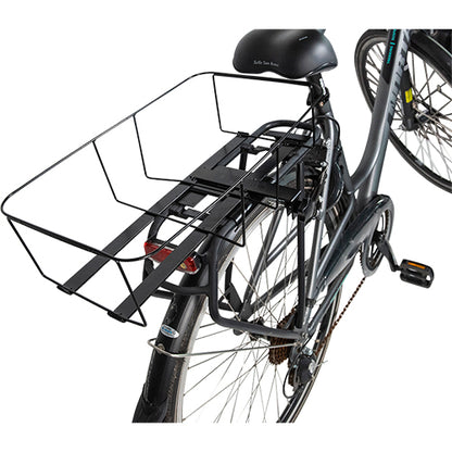 Animal Boulevard Travel Fietsmand &amp; Draagtas Voor Achteraan - Grijs - 32x48x45 cm