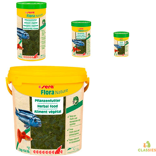 sera Fischfutter Flora Natur