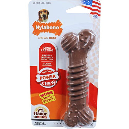 Nylabone dura chew harde bijters bot met medley