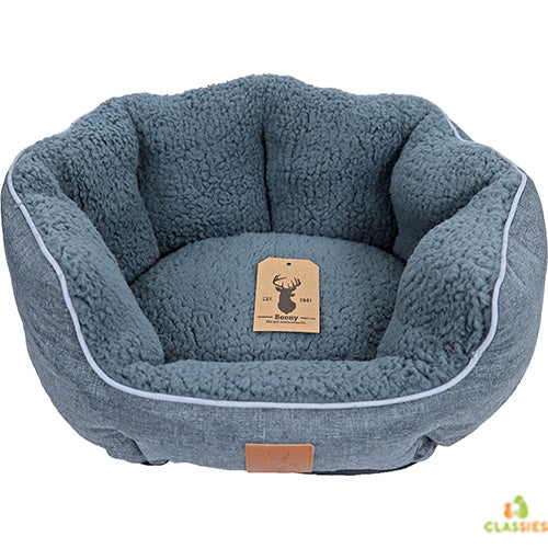 Boony ‘Est 1941’ Highland Graphite Honden of Katten Mand  - 3 maten