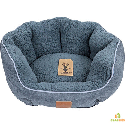 Boony ‘Est 1941’ Highland Graphite Honden of Katten Mand  - 3 maten