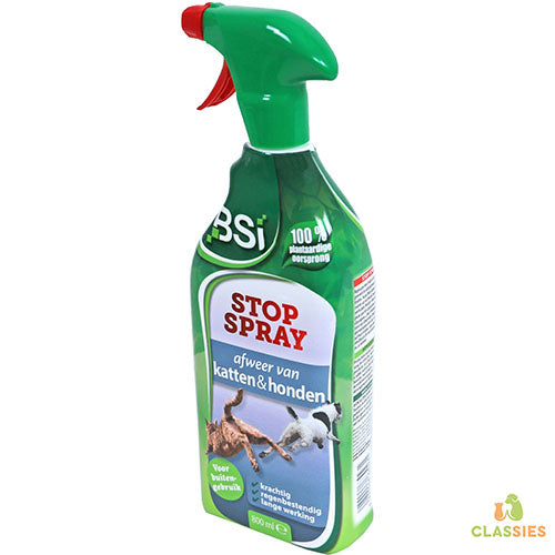 BSI - Stop Spray voor het verjagen van katten en honden - Langdurig actief - 800 ml