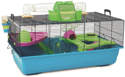 Hamsterkooi heaven metro 80 x 50 x 50 cm marine